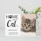 Wir haben meine Katze und ich Foto Handschuhe vers Ankündigung (Stehend Vorderseite)