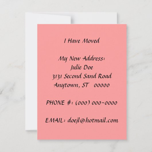 Wir haben mich bewegt Ankündigung Flamingos Pool-S (Rückseite)