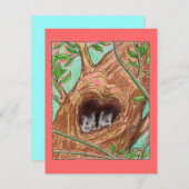 Wir haben Mitteilungs-neue Adressen-Einladung Einladung (Vorne/Hinten)