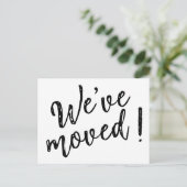 Wir haben moderne handgeschriebene Skripte verände Postkarte (Stehend Vorderseite)