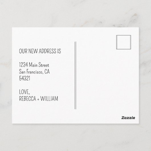 Wir haben moderne handgeschriebene Skripte verände Postkarte (Rückseite)