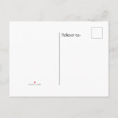 Wir haben neue Adresse Ankündigung Postkarte versc (Rückseite)