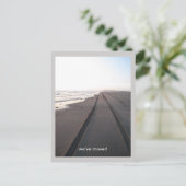 Wir haben neue Adresse Ankündigung Postkarte versc (Stehend Vorderseite)