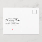 Wir haben neue Adresse Ankündigung Strand Ozean ve (Rückseite)