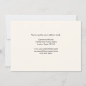 Wir haben neue Büros geschaffen, moderne Skyline-B Ankündigung (Rückseite)