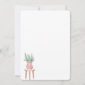 Wir haben neue Roots-Wasserfarbe gepflanzte Pflanz Ankündigung (Rückseite)