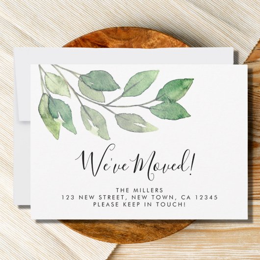 Wir haben neue Zuhause-Folien verschoben Ankündigung