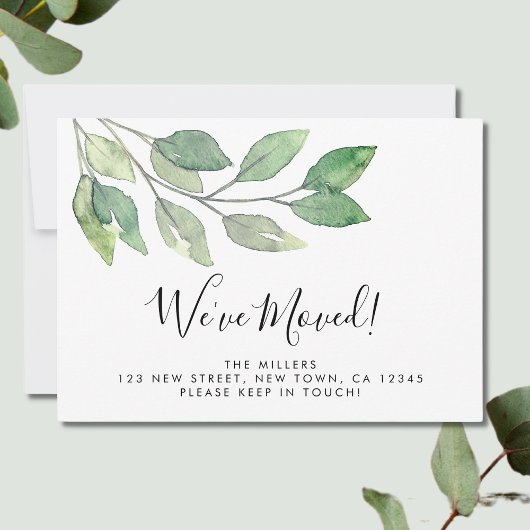 Wir haben neue Zuhause-Folien verschoben Ankündigung