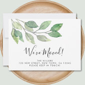 Wir haben neue Zuhause-Folien verschoben Ankündigung