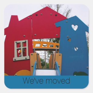 Wir haben neue Zuhause New Life Stickers verschobe