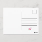 Wir haben Niedliches Set Wasserfarbener Tee Postkarte (Rückseite)