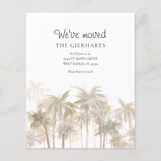 Wir haben Palmen an der Küste verschoben, um Ankün (Vorderseite)