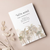 Wir haben Palmen an der Küste verschoben, um Ankün