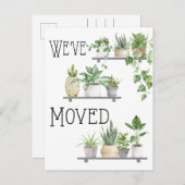Wir haben Pflanzen-bewegliche Ankündigungspostkarte (Vorne/Hinten)
