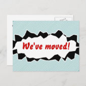 Wir haben Postkarten verschoben | Reißpapier (Vorne/Hinten)