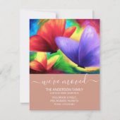 Wir haben Rose Gold Butterfly verschoben neues Zuh Ankündigung (Vorderseite)