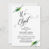 Wir haben Skripte und Grünflächen entwickelt Einladung (Vorderseite)