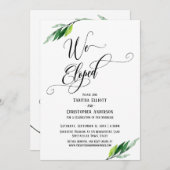 Wir haben Skripte und Grünflächen entwickelt Einladung (Vorne/Hinten)