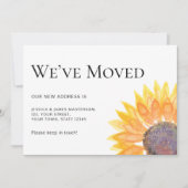 Wir haben Sonnenblumen bewegt Ankündigung (Vorderseite)