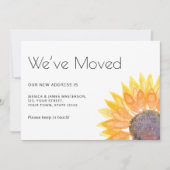 Wir haben Sonnenblumen bewegt Ankündigung (Vorderseite)