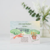 Wir haben Spaß und Familie Katzenklatschen bewegt Ankündigungspostkarte (Stehend Vorderseite)