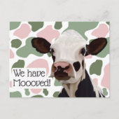 Wir haben Spaß und sonnige Ankündigung gemacht Postkarte (Vorderseite)