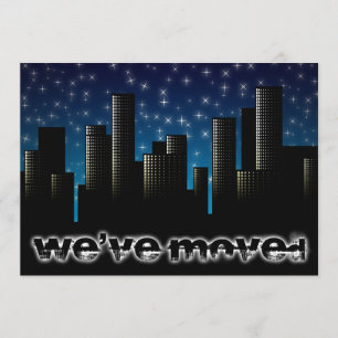 wir haben Stadtbildmitteilung bewegt Ankündigung