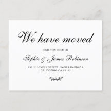 Wir haben Typografie-Skript neu Zuhause Moving ver