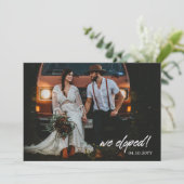 Wir haben uns | Ankündigung des Fotos "Brush Lette (Stehend Vorderseite)