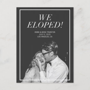 Wir haben uns   Ankündigung einer Hochzeit im mode