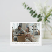 Wir haben uns bewegende Ankündigung Foto 1 verscho (Stehend Vorderseite)