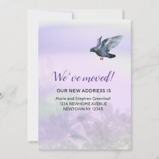 Wir haben uns bewegt ankündigung (Vorderseite)