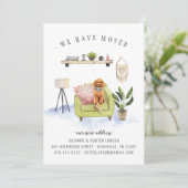 Wir haben uns bewegt | Ankündigung von Cavapoo Boh (Stehend Vorderseite)