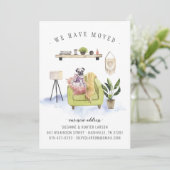 Wir haben uns bewegt | Ankündigung zum Umzug von M (Stehend Vorderseite)