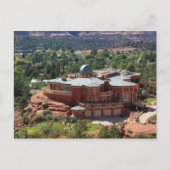 Wir haben uns bewegt! ankündigungspostkarte (Vorderseite)