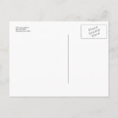 Wir haben uns bewegt! ankündigungspostkarte (Rückseite)