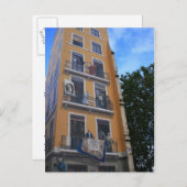 Wir haben uns bewegt! ankündigungspostkarte (Vorne/Hinten)