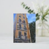 Wir haben uns bewegt! ankündigungspostkarte (Stehend Vorderseite)