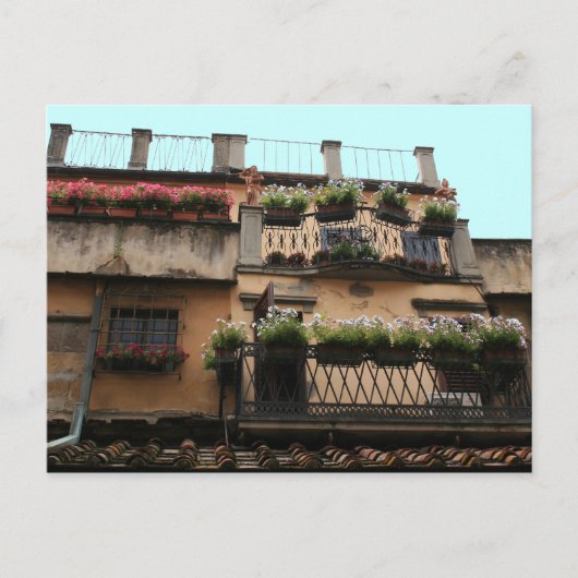 Wir haben uns bewegt! ankündigungspostkarte (Vorderseite)