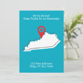 Wir haben uns bewegt! Besuchen Sie uns in Kentucky Ankündigung (Stehend Vorderseite)