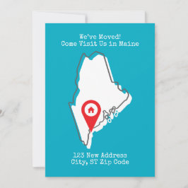 Wir haben uns bewegt! Besuchen Sie uns in Maine Ankündigung