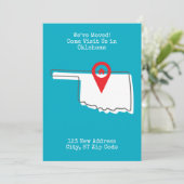 Wir haben uns bewegt! Besuchen Sie uns in Oklahoma Ankündigung (Stehend Vorderseite)