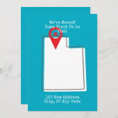 Wir haben uns bewegt! Besuchen Sie uns in Utah Ankündigung (Vorne/Hinten)