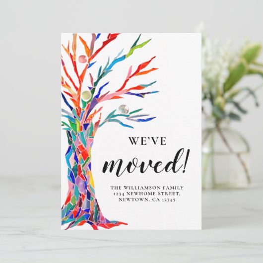 Wir haben uns bewegt, die Ankündigung (Stehend Vorderseite)