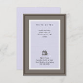 Wir haben uns bewegt einladung (Vorne/Hinten)