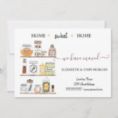 Wir haben uns bewegt, Holz, Stock Küche (Vorderseite)