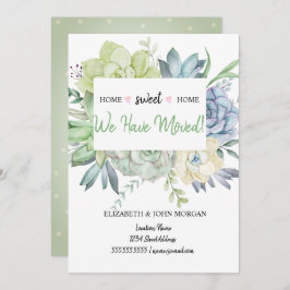 Wir haben uns bewegt, Kakteen Sukkulents Polka Dot