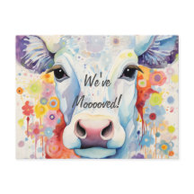 Wir haben uns bewegt! Künstlerische Kuh