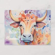 Wir haben uns bewegt! Künstlerische Kuh