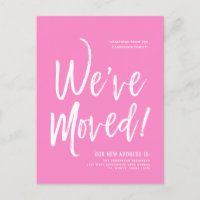 Wir haben uns bewegt | Minimal Taffy New Address P